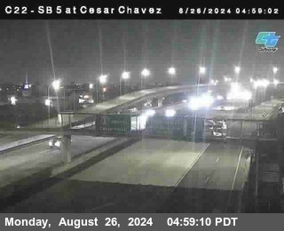 SB 5 at Cesar E Chaves Prkwy