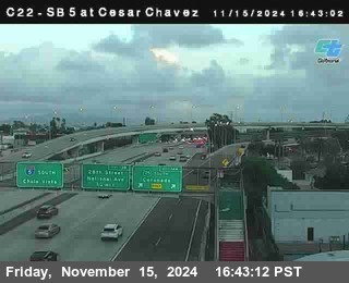 SB 5 at Cesar E Chaves Prkwy