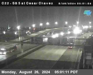 SB 5 at Cesar E Chaves Prkwy