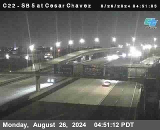 SB 5 at Cesar E Chaves Prkwy