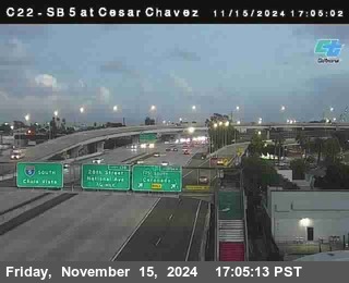 SB 5 at Cesar E Chaves Prkwy