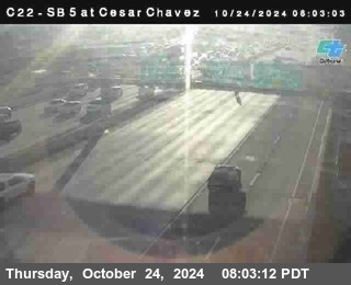 SB 5 at Cesar E Chaves Prkwy