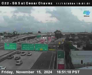 SB 5 at Cesar E Chaves Prkwy