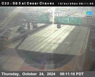 SB 5 at Cesar E Chaves Prkwy