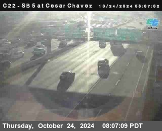 SB 5 at Cesar E Chaves Prkwy