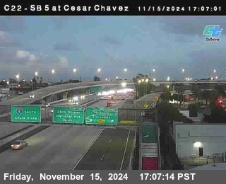 SB 5 at Cesar E Chaves Prkwy