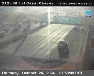 SB 5 at Cesar E Chaves Prkwy