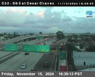 SB 5 at Cesar E Chaves Prkwy