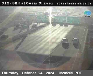 SB 5 at Cesar E Chaves Prkwy