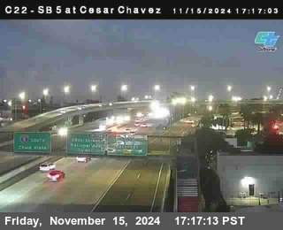 SB 5 at Cesar E Chaves Prkwy