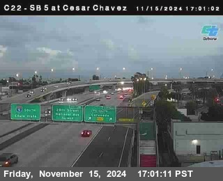 SB 5 at Cesar E Chaves Prkwy