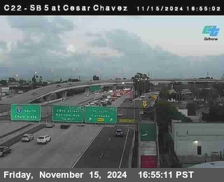 SB 5 at Cesar E Chaves Prkwy