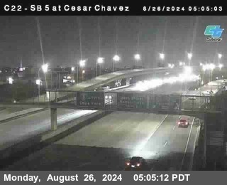 SB 5 at Cesar E Chaves Prkwy