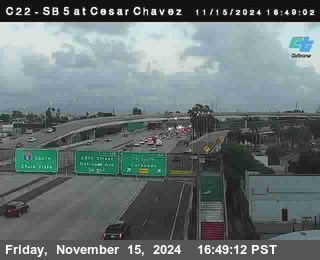 SB 5 at Cesar E Chaves Prkwy