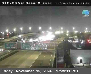 SB 5 at Cesar E Chaves Prkwy