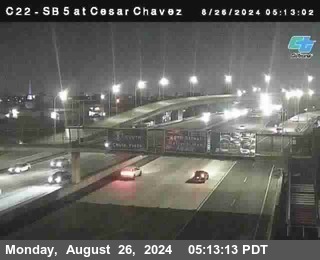 SB 5 at Cesar E Chaves Prkwy