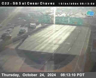 SB 5 at Cesar E Chaves Prkwy