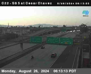 SB 5 at Cesar E Chaves Prkwy