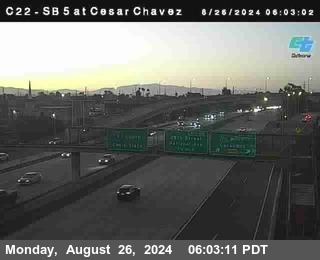 SB 5 at Cesar E Chaves Prkwy