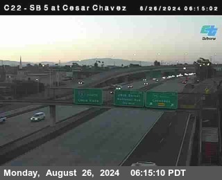 SB 5 at Cesar E Chaves Prkwy