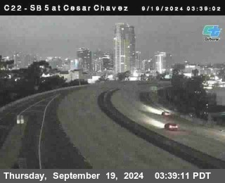 SB 5 at Cesar E Chaves Prkwy