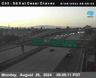 SB 5 at Cesar E Chaves Prkwy