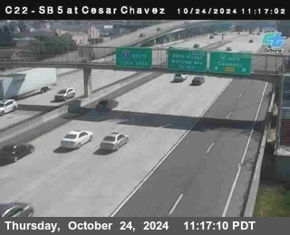 SB 5 at Cesar E Chaves Prkwy