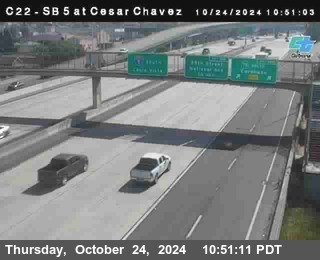 SB 5 at Cesar E Chaves Prkwy