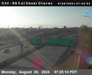 SB 5 at Cesar E Chaves Prkwy