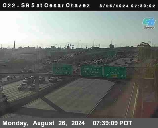 SB 5 at Cesar E Chaves Prkwy