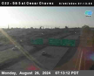 SB 5 at Cesar E Chaves Prkwy