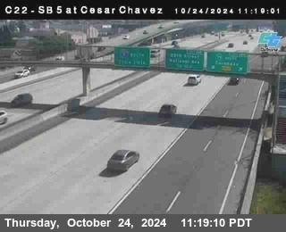 SB 5 at Cesar E Chaves Prkwy