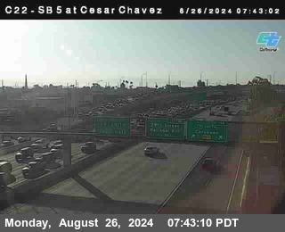 SB 5 at Cesar E Chaves Prkwy