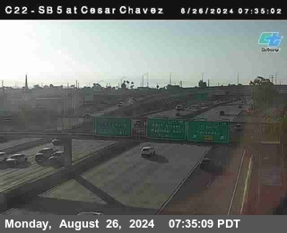 SB 5 at Cesar E Chaves Prkwy