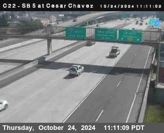 SB 5 at Cesar E Chaves Prkwy