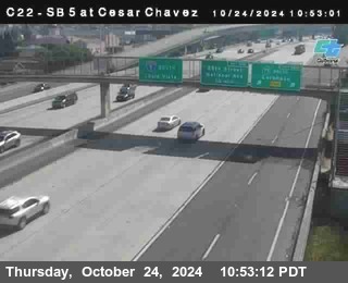 SB 5 at Cesar E Chaves Prkwy