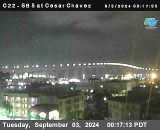 SB 5 at Cesar E Chaves Prkwy