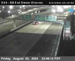 SB 5 at Cesar E Chaves Prkwy