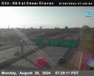 SB 5 at Cesar E Chaves Prkwy