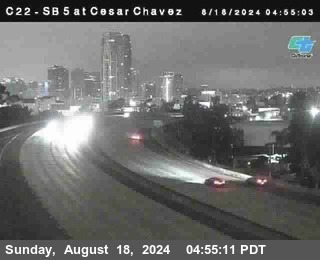 SB 5 at Cesar E Chaves Prkwy