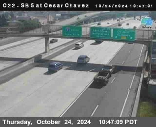 SB 5 at Cesar E Chaves Prkwy