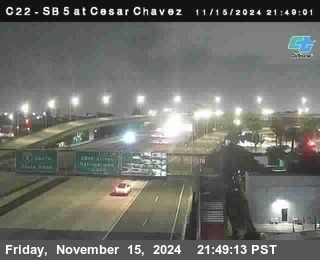 SB 5 at Cesar E Chaves Prkwy