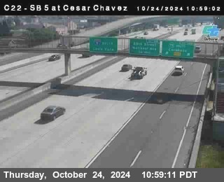 SB 5 at Cesar E Chaves Prkwy