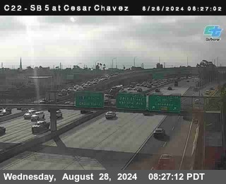 SB 5 at Cesar E Chaves Prkwy