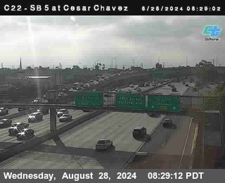 SB 5 at Cesar E Chaves Prkwy