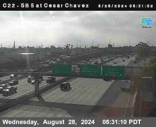 SB 5 at Cesar E Chaves Prkwy