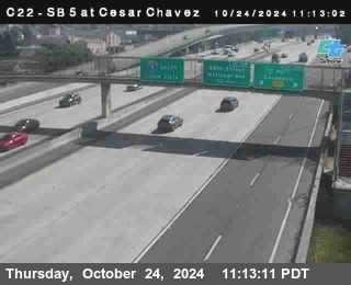 SB 5 at Cesar E Chaves Prkwy