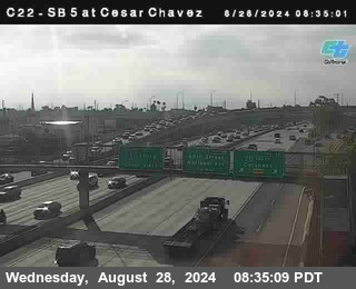 SB 5 at Cesar E Chaves Prkwy