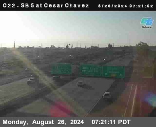 SB 5 at Cesar E Chaves Prkwy