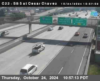 SB 5 at Cesar E Chaves Prkwy